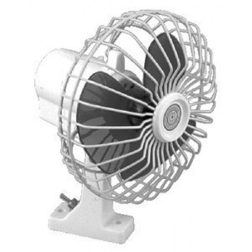 4 X SeaChoice 6 inch Oscillating 12V Fan - B0161WYDIA